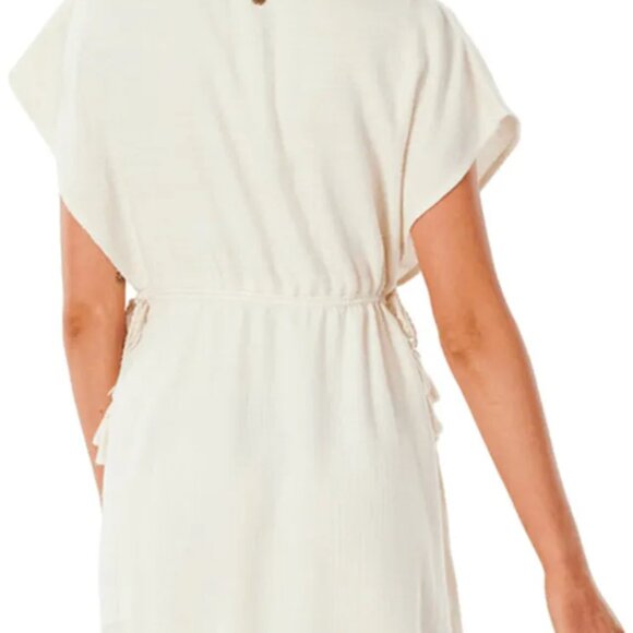 Rip Curl Cream Boho Dune Dress - Women's (Size S) NWOT - Picture 3 of 13